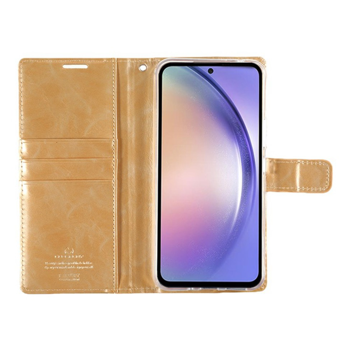 Mercury Blue Moon Diary Case for Samsung Galaxy A57 5G-Case & Gear - phoneguy.com.au-www.PhoneGuy.com.au