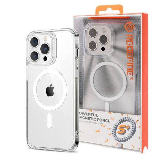 Redefine Acrylic + TPU Hybrid Transparent Magsafe Case for iPhone 14 Pro Max-Case & Gear - phoneguy.com.au-www.PhoneGuy.com.au