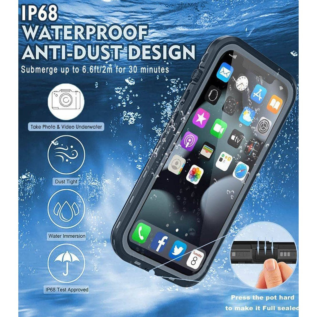 Redpepper Waterproof Case for Samsung Galaxy A14/ A34/ A54-Case & Gear - phoneguy.com.au-www.PhoneGuy.com.au