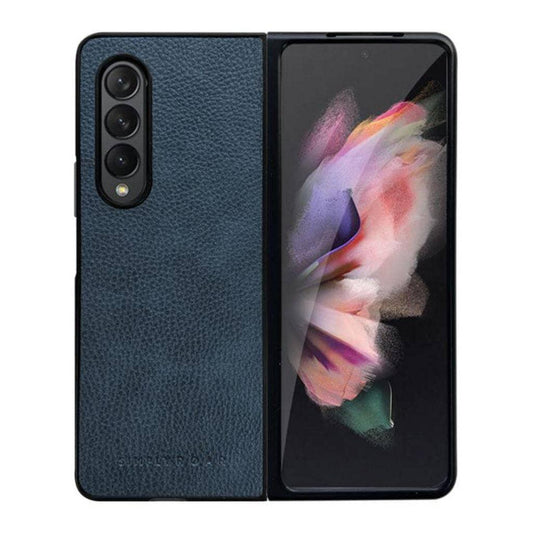 Simply Roar Leather Hard Case for Samsung Galaxy Z Fold 6 - Blue-Case & Gear - phoneguy.com.au-www.PhoneGuy.com.au