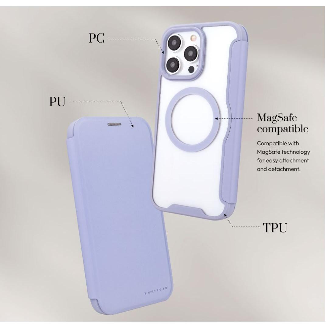 Simply Roar MAG Diary Case for Samsung Galaxy S25 Series (MagSafe Compatible)-Case & Gear - phoneguy.com.au-www.PhoneGuy.com.au