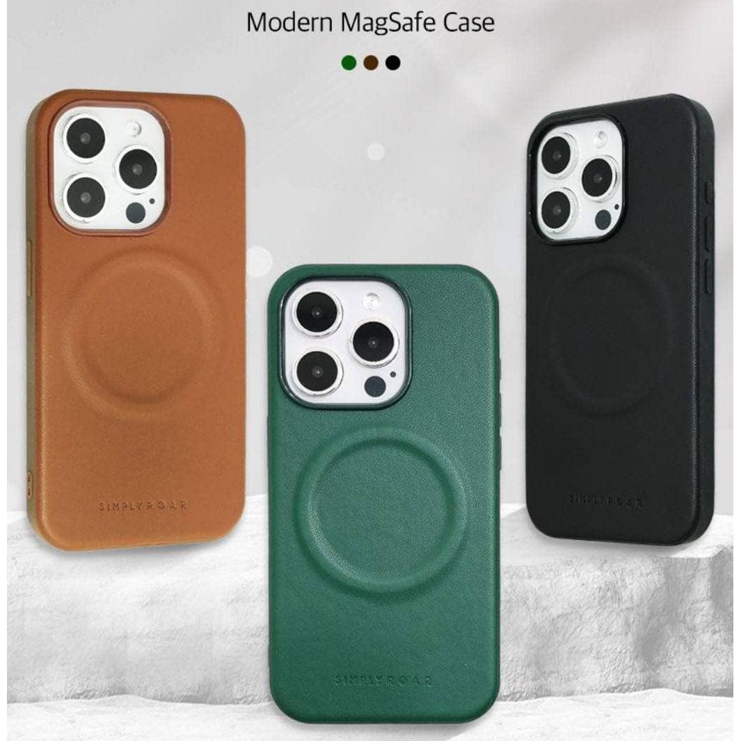 Simply Roar Modern Mag Leather Case for Samsung Galaxy S25 Ultra-Case & Gear - phoneguy.com.au-www.PhoneGuy.com.au