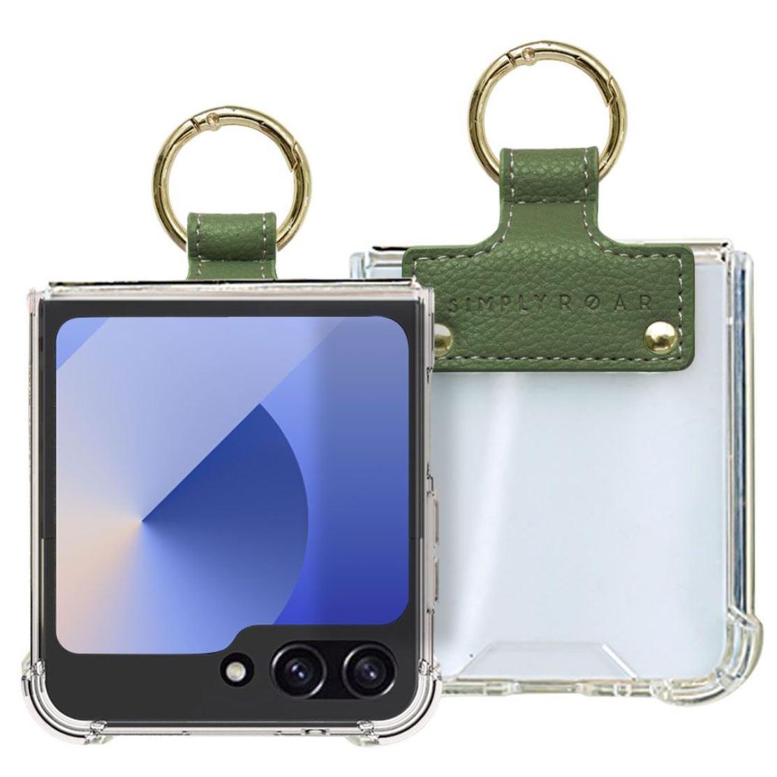 Simply Roar Simple Ring Case for Samsung Galaxy Z Flip 6 / 7 FE-Case & Gear - phoneguy.com.au-www.PhoneGuy.com.au