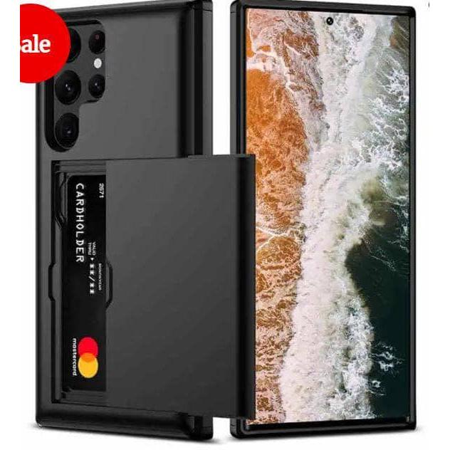 Slide Armor Card Holder Protective Cover for Samsung Model-Case & Gear - phoneguy.com.au-www.PhoneGuy.com.au
