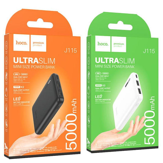 hoco J115 Journey power bank(5000mAh)-Case & Gear - phoneguy.com.au-www.PhoneGuy.com.au