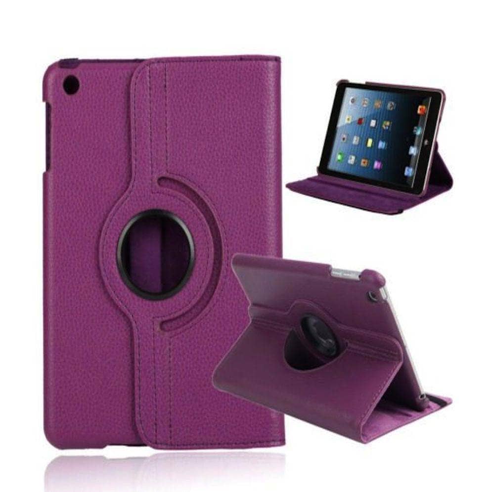 360 Rotation Case for iPad Air3 10.5 1 2 /Pro/Mini 1234 Swivel Folio Stand Adjustable Angle-Tablet Case-Generic-www.PhoneGuy.com.au