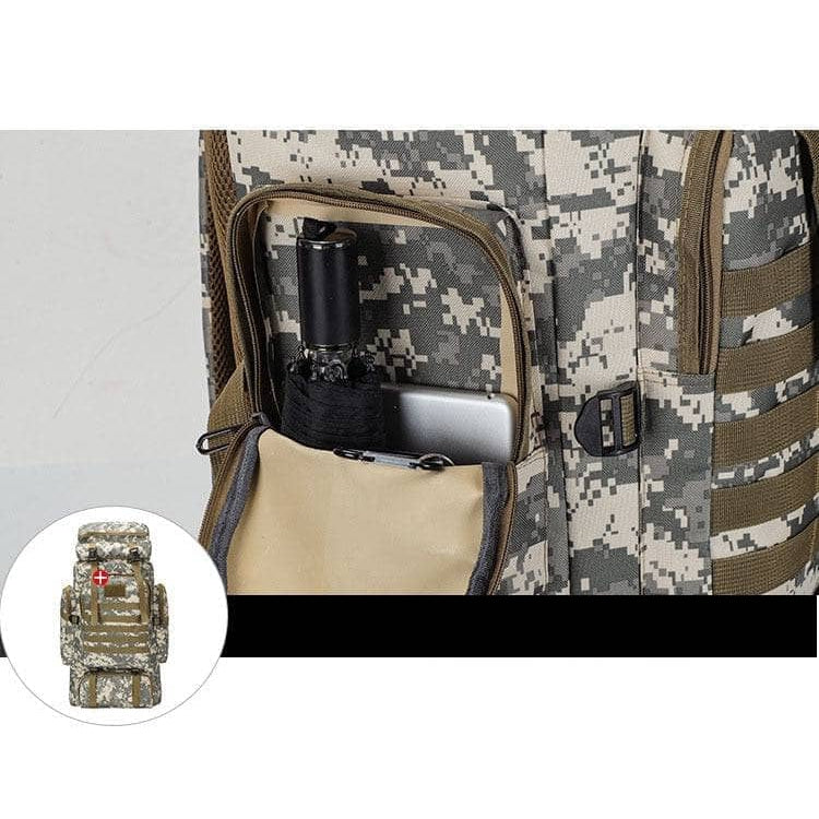 80L Waterproof Camouflage Tactical Backpack Large Capacity Army Backpacks Camping Backpack Outdoor-Backpack-Generic-www.PhoneGuy.com.au