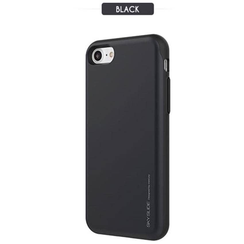 Apple iPhone 6S 7 8 Plus Goospery Sky Slide Bumper Case Back Pockets Cards-Phone Case-Goospery-www.PhoneGuy.com.au