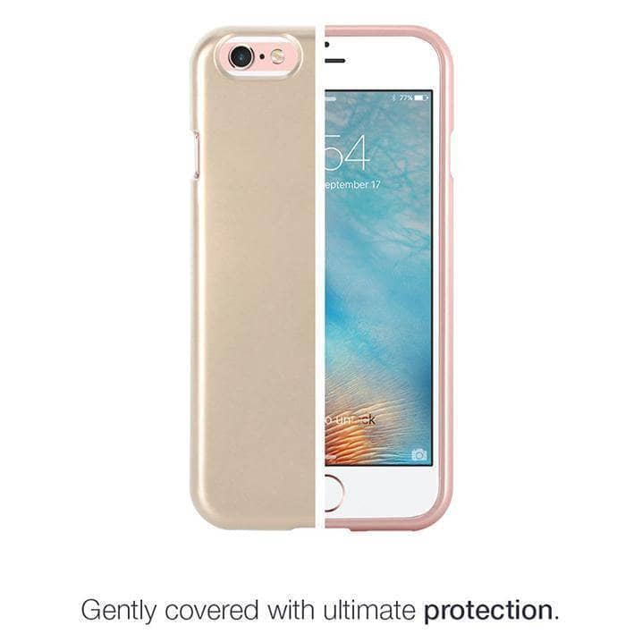 Apple iPhone Xs 6s 7/8 Plus Goospery iJelly Metal Soft Rubber Thin Cover-Phone Case-Goospery-www.PhoneGuy.com.au