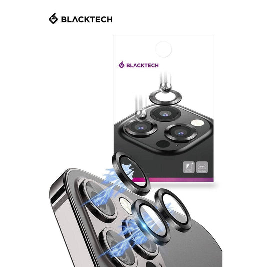 BLACKTECH Aluminum Alloy Camera Glass - Black-Screen Protector-Case & Gear - phoneguy.com.au-www.PhoneGuy.com.au