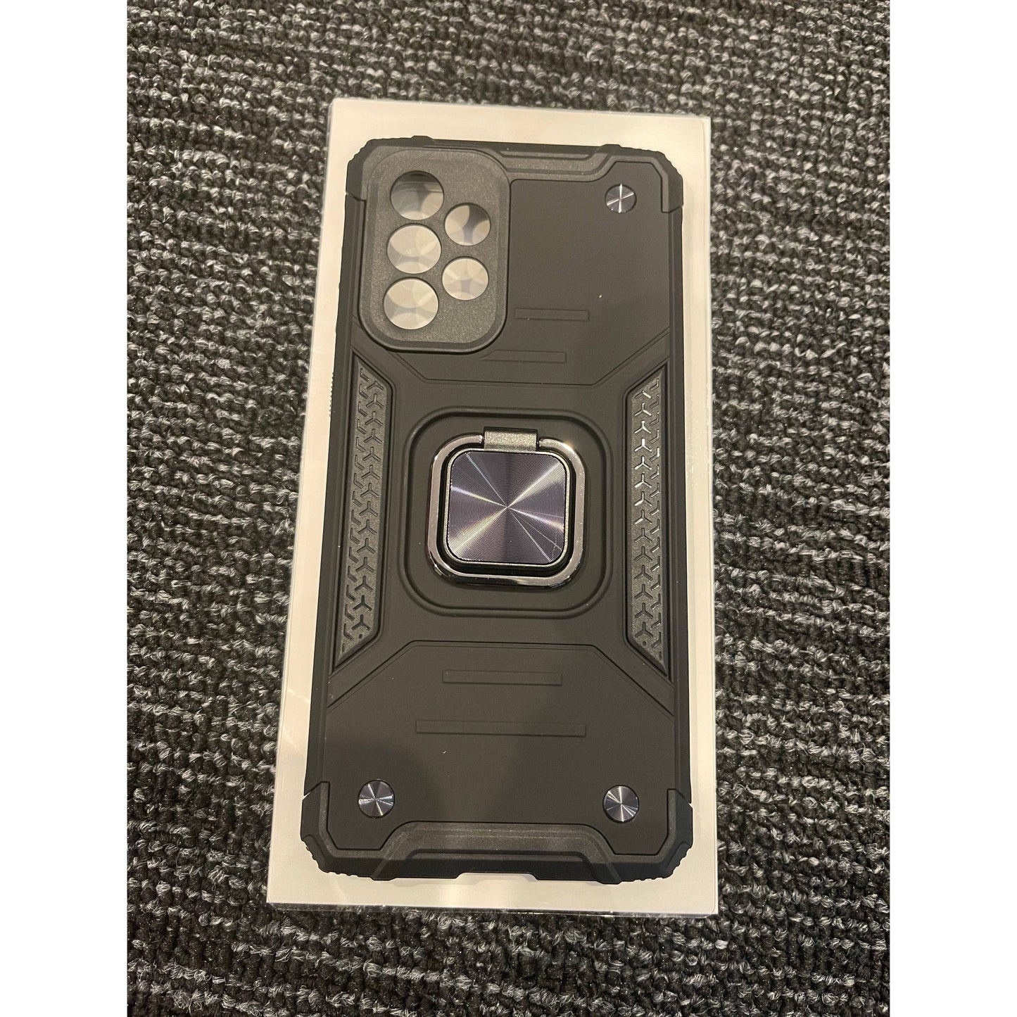 BLACKTECH Robot Magnet Case For Samsung A33 5G Black-Samsung Phone case-BLACKTECH-www.PhoneGuy.com.au