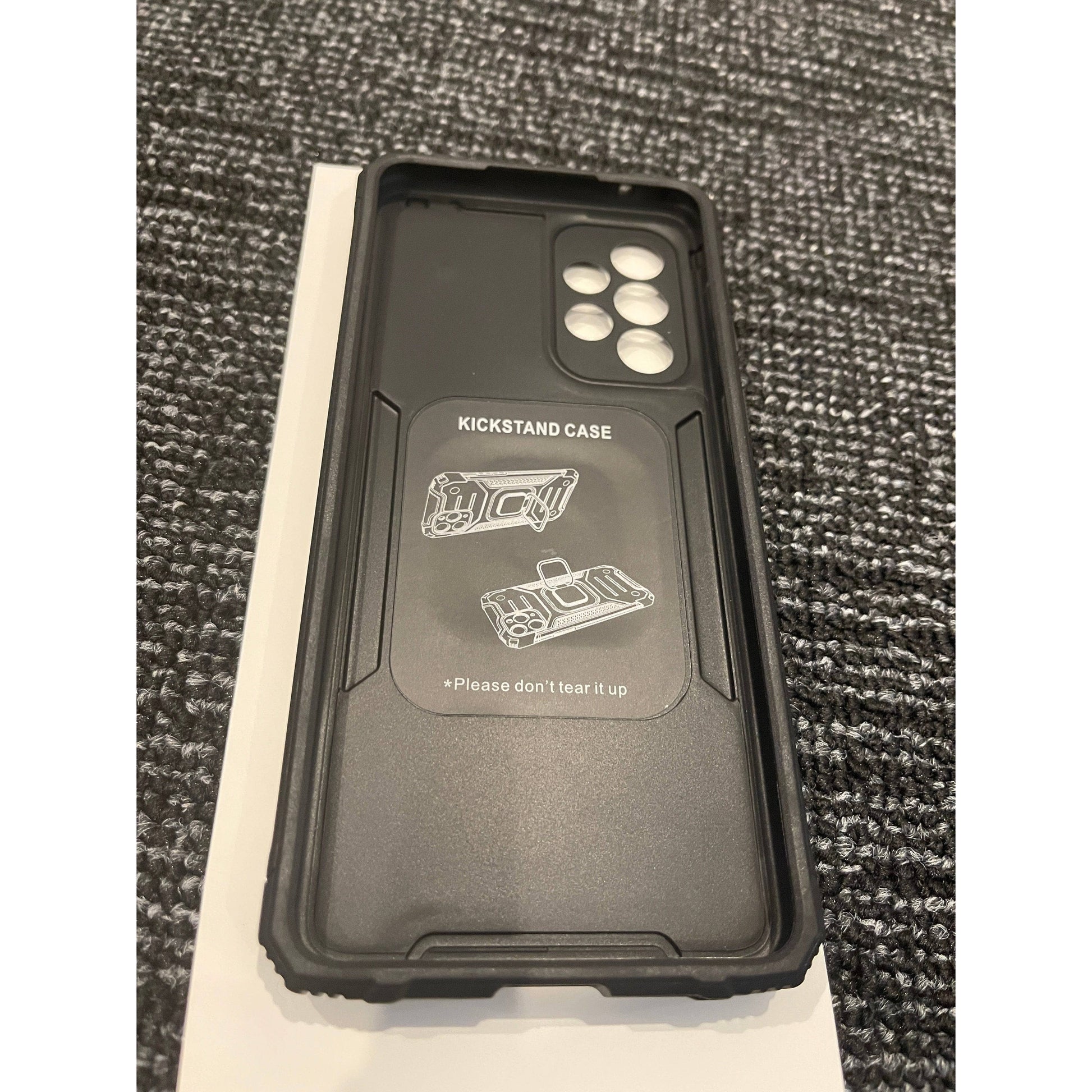BLACKTECH Robot Magnet Case For Samsung A33 5G Black-Samsung Phone case-BLACKTECH-www.PhoneGuy.com.au