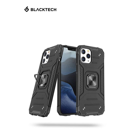 BLACKTECH Robot Magnet Case For iPhone 13/ 13 Pro Max - Black-Phone Case-BLACKTECH-www.PhoneGuy.com.au