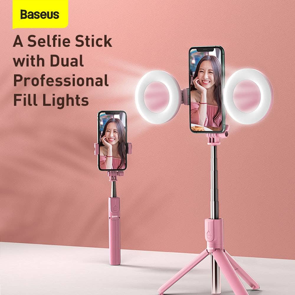 Baseus Selfie Stick RING LIGHT FILL LIGHT rechargable-Gadgets-Baseus-www.PhoneGuy.com.au