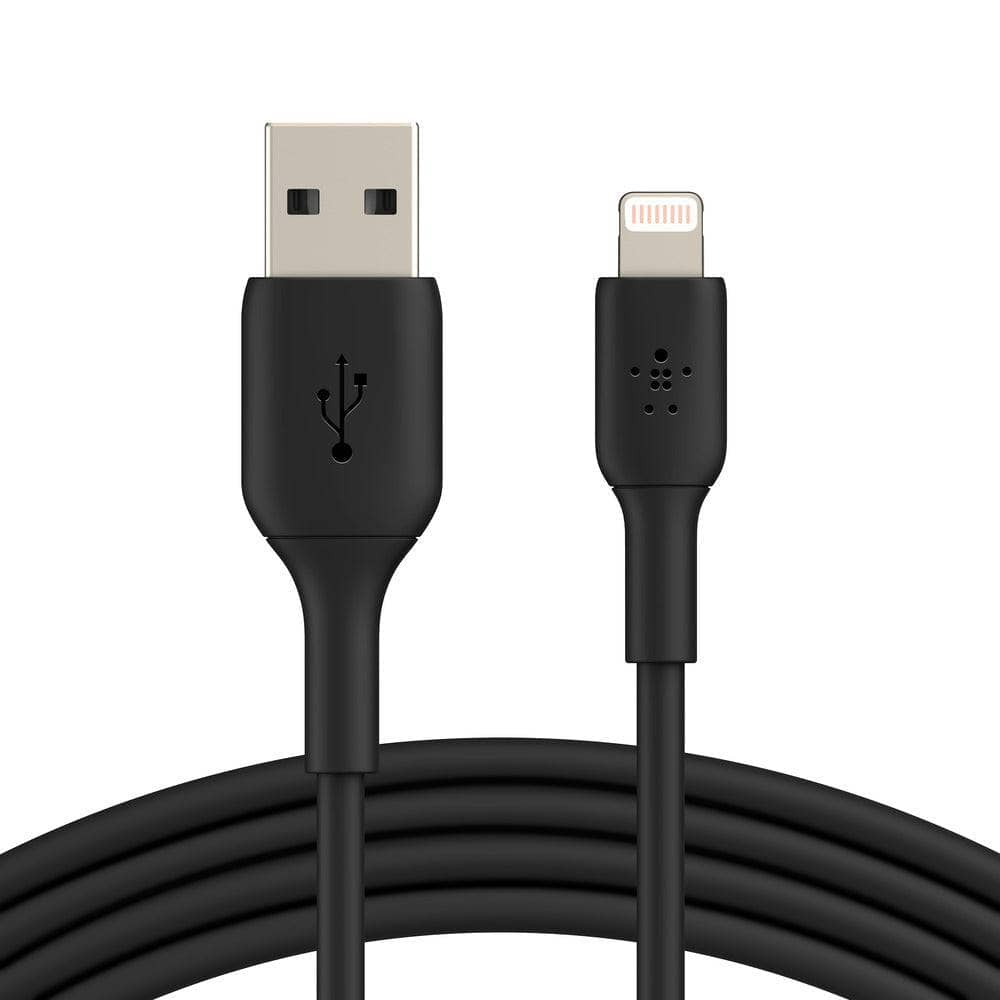 Belkin BoostCharge Lightning to USB-A Cable - For Apple devices - Black-Charging - Cables-BELKIN-www.PhoneGuy.com.au