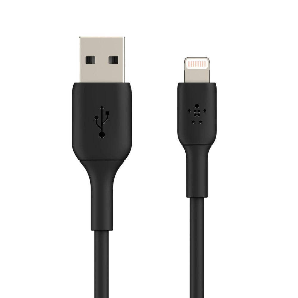Belkin BoostCharge Lightning to USB-A Cable - For Apple devices - Black-Charging - Cables-BELKIN-www.PhoneGuy.com.au