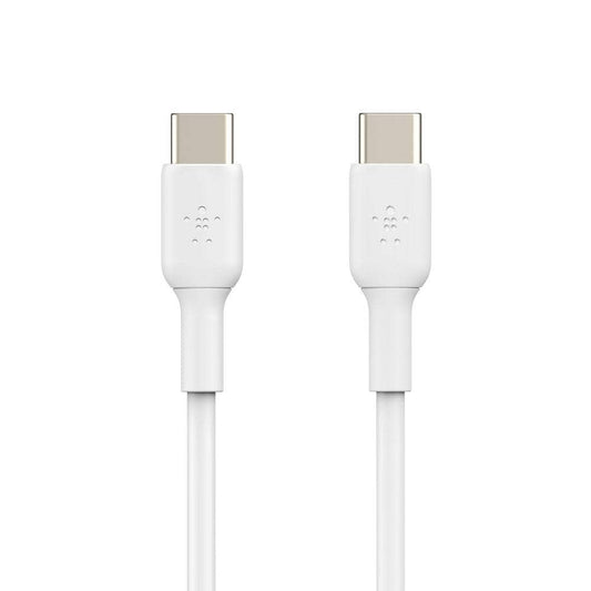 Belkin BoostCharge USB-C to USB-C Cable - Universally compatible - White-Charging - Cables-BELKIN-www.PhoneGuy.com.au