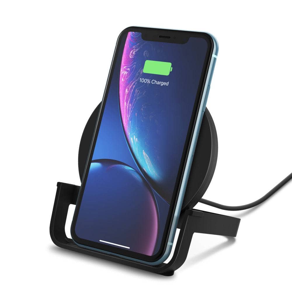 Belkin BoostCharge Wireless 10W Charging Stand - Power Supply Unit Not Included-Charging - Wireless Chargers-BELKIN-www.PhoneGuy.com.au