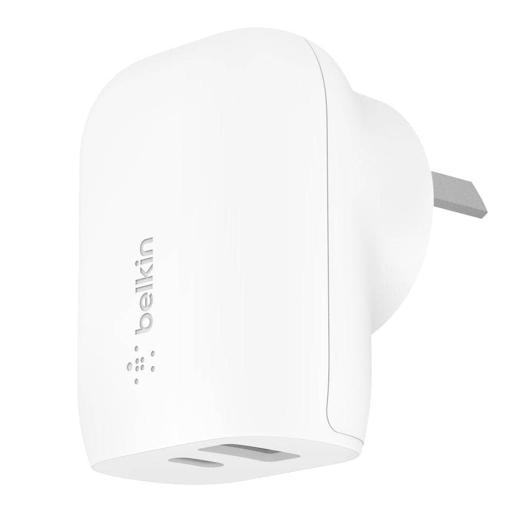 Belkin Dual USB-C - Wall Charger 37W-Charging - Wall Chargers-BELKIN-www.PhoneGuy.com.au