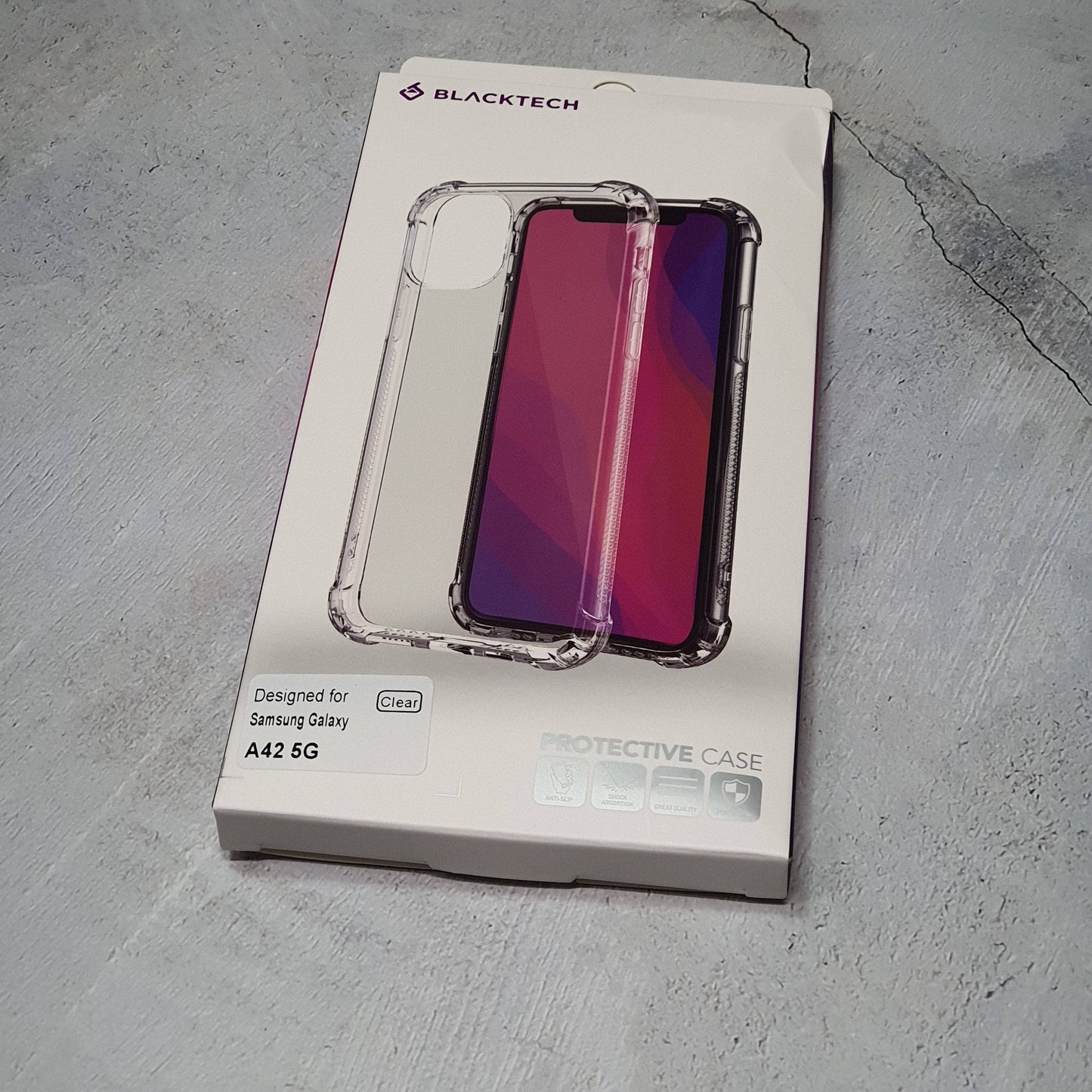 Blacktech Hard Corner Protective Case for Samsung A16 / A15 / A73 Clear Back Shell-Phone Case-Blacktech-www.PhoneGuy.com.au