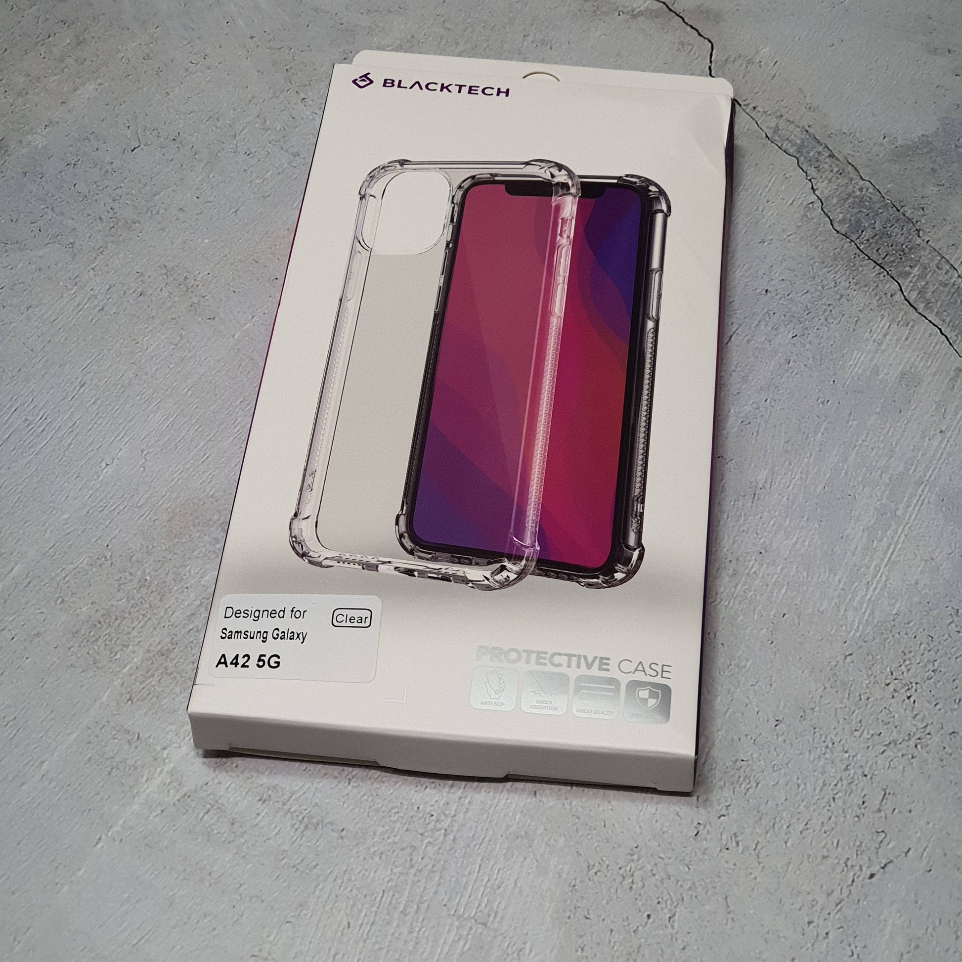 Blacktech Hard Corner Protective Case for Samsung A16 / A15 / A73 Clear Back Shell-Phone Case-Blacktech-www.PhoneGuy.com.au