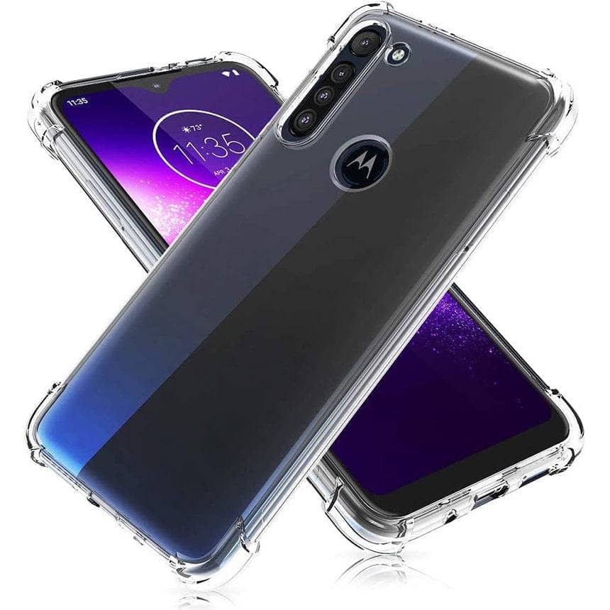 Blacktech Moto G8 Hard Clear Case with Enhanced Strong Corner-Phone Case-Blacktech-www.PhoneGuy.com.au
