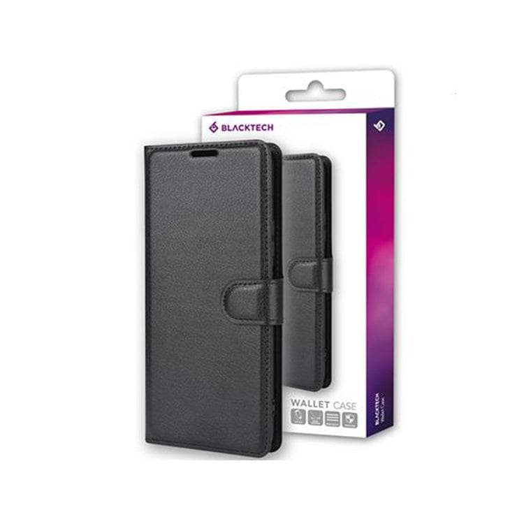 Blacktech Wallet Case for iPhone 12 Pro Max /12/ 12 Mini with ID Pockets Stand Folio-Phone Case-Blacktech-www.PhoneGuy.com.au