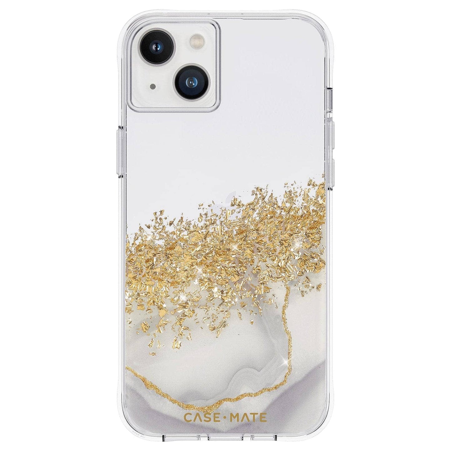 Case-Mate Karat Marble Case - For iPhone 14 Plus (6.7") White Marble-Cases - Cases-CASE-MATE-www.PhoneGuy.com.au