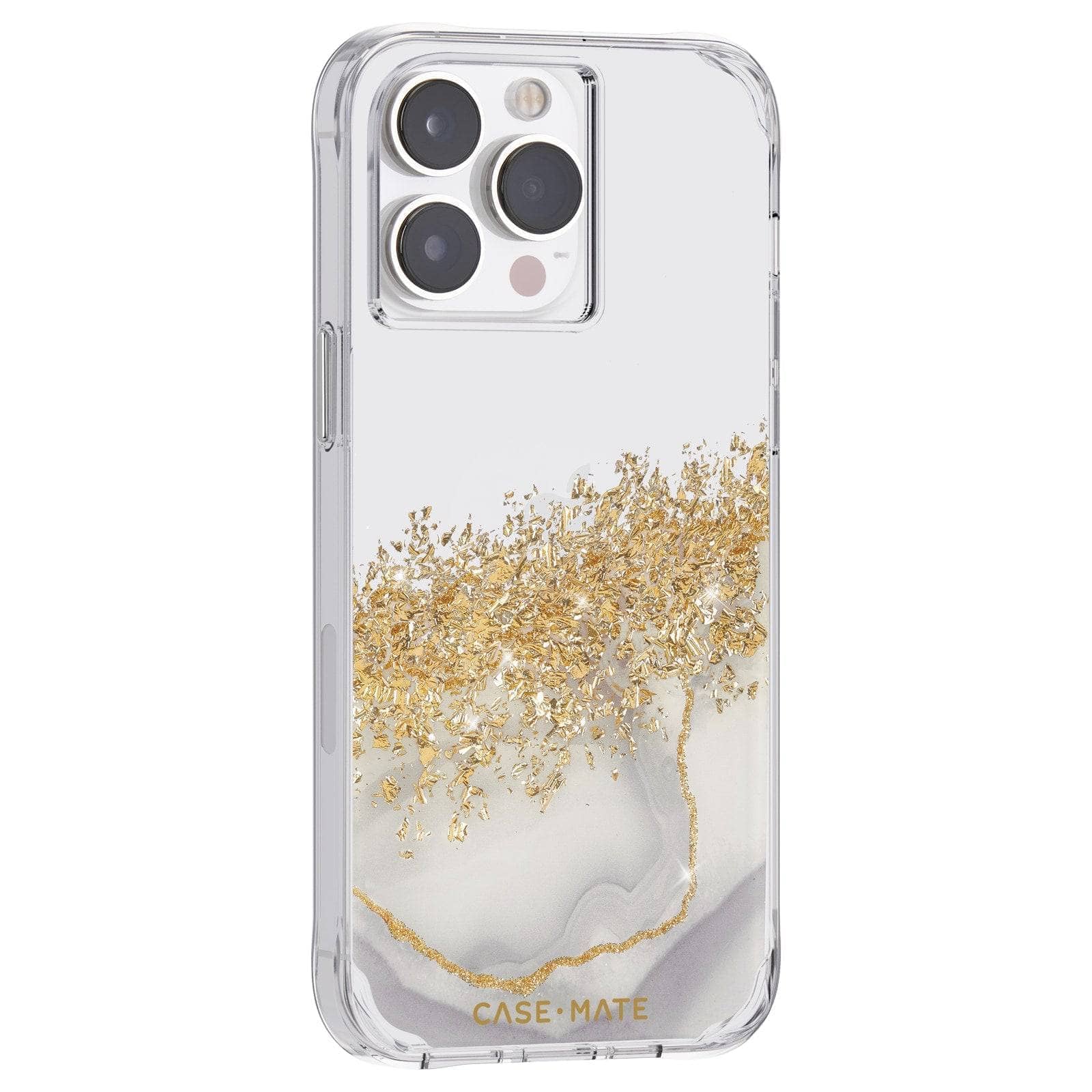 Case-Mate Karat Marble Case - For iPhone 14 Pro Max (6.7") White Marble-Cases - Cases-CASE-MATE-www.PhoneGuy.com.au