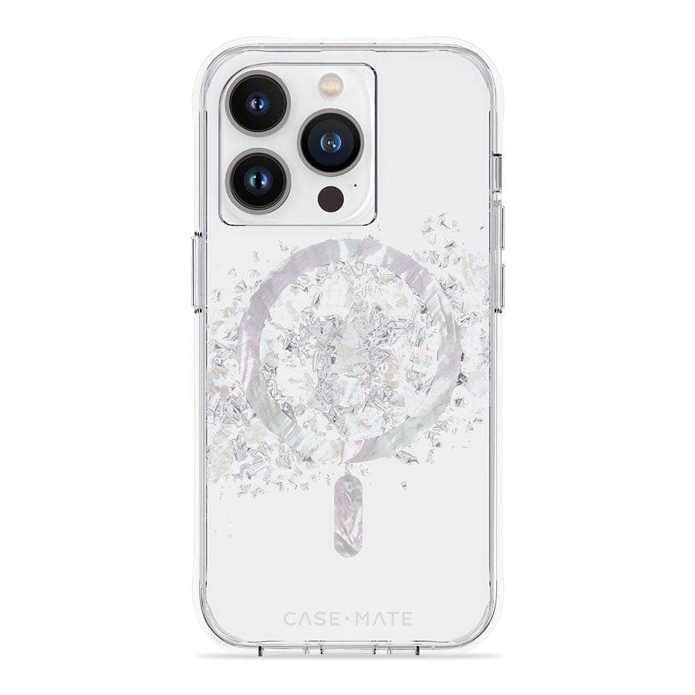 Case-Mate Karat Touch of Pearl Case - For iPhone 14 Pro (6.1")-Cases - Cases-CASE-MATE-www.PhoneGuy.com.au