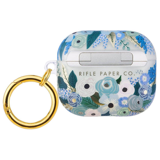Case-Mate Rifle Paper Case - For AirPods 2021 4th Gen - Garden Party Blue-Add On Accessories - Air Pod Accesories-CASE-MATE-www.PhoneGuy.com.au