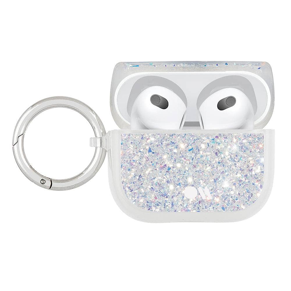 Case-Mate Twinkle Case - For AirPods 2021 4th Gen - Stardust-Add On Accessories - Air Pod Accesories-CASE-MATE-www.PhoneGuy.com.au