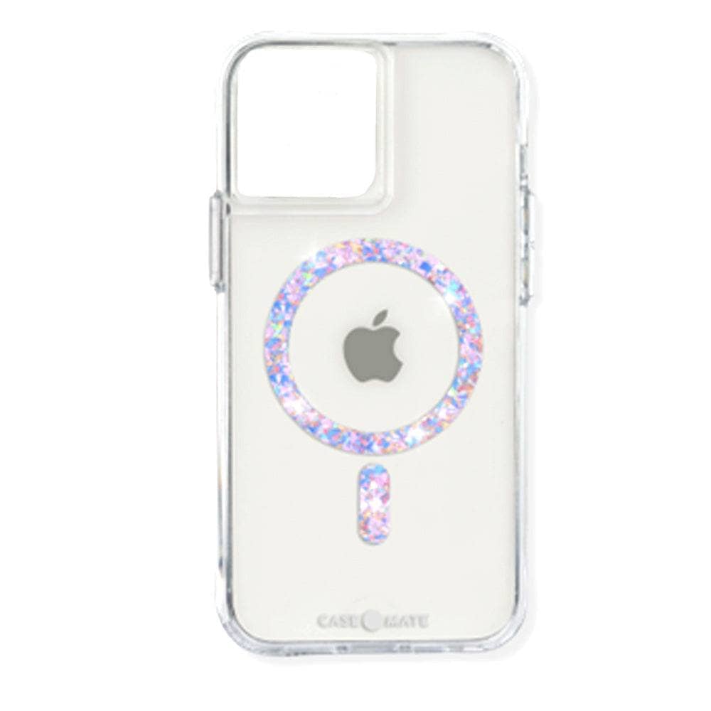 Case-Mate Twinkle Clear Case - MagSafe - For iPhone 14 Pro (6.1") - Clear/Diamond-Cases - Cases-CASE-MATE-www.PhoneGuy.com.au