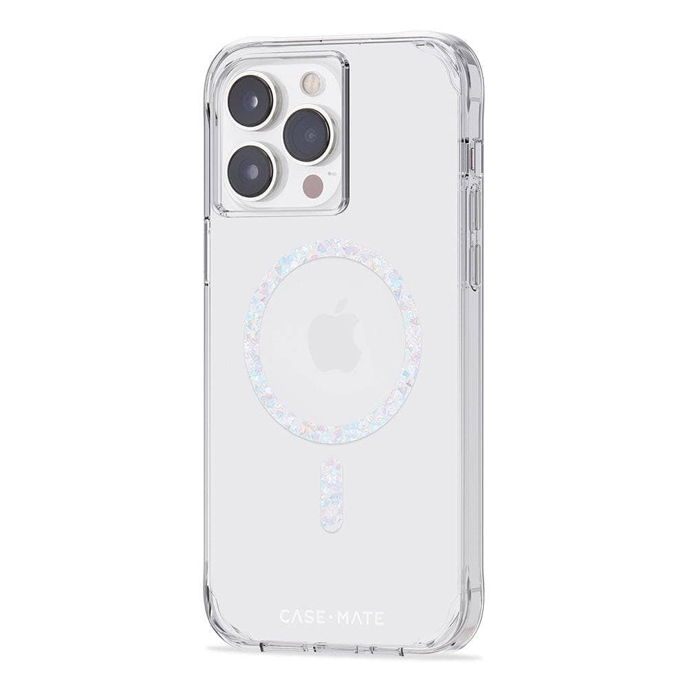 Case-Mate Twinkle Clear Case - MagSafe - For iPhone 14 Pro Max (6.7") - Clear/Diamond-Cases - Cases-CASE-MATE-www.PhoneGuy.com.au