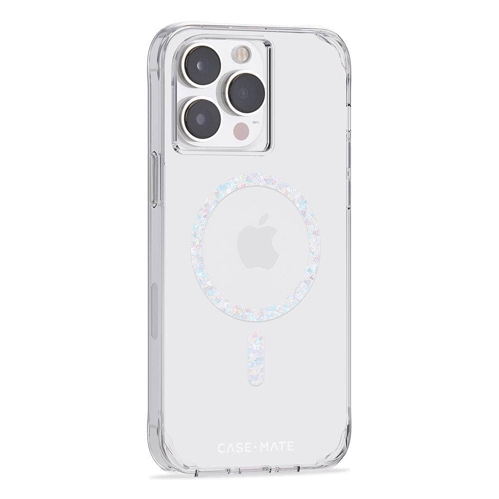 Case-Mate Twinkle Clear Case - MagSafe - For iPhone 14 Pro Max (6.7") - Clear/Diamond-Cases - Cases-CASE-MATE-www.PhoneGuy.com.au