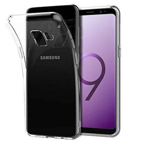 Clear Rubber Back Case for Samsung Galaxy Note 9 S9+ S8 S7 Edge J5 Pro Skin Slim-Phone Case Clear Rubber-Generic-www.PhoneGuy.com.au