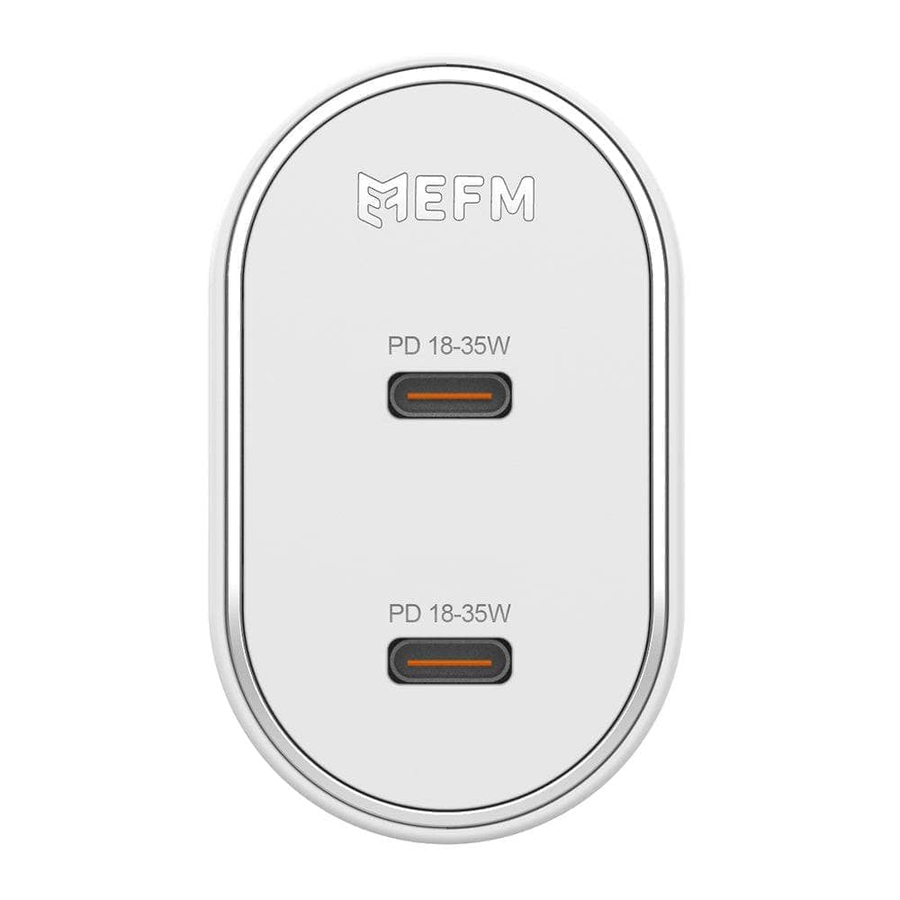 EFM 35W Dual Port Wall Charger Power Delivery and PPS-Charging - Wall Chargers-EFM-www.PhoneGuy.com.au