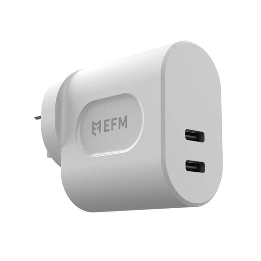 EFM 45W GaN Wall Charger Power Delivery and PPS-Charging - Wall Chargers-EFM-www.PhoneGuy.com.au