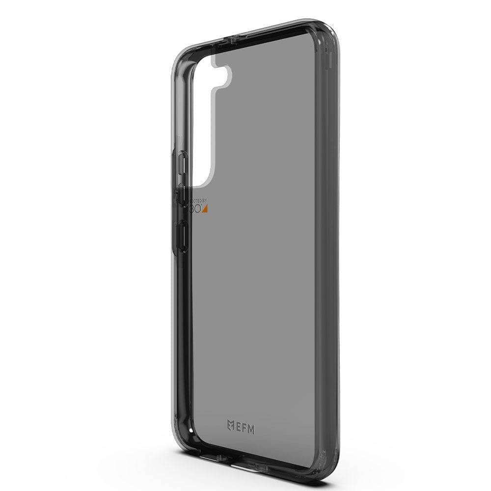 EFM Alta Case Armour with D3O Crystalex - For Samsung Galaxy S22+ (6.6) - Smoke Black-Cases - Cases-EFM-www.PhoneGuy.com.au