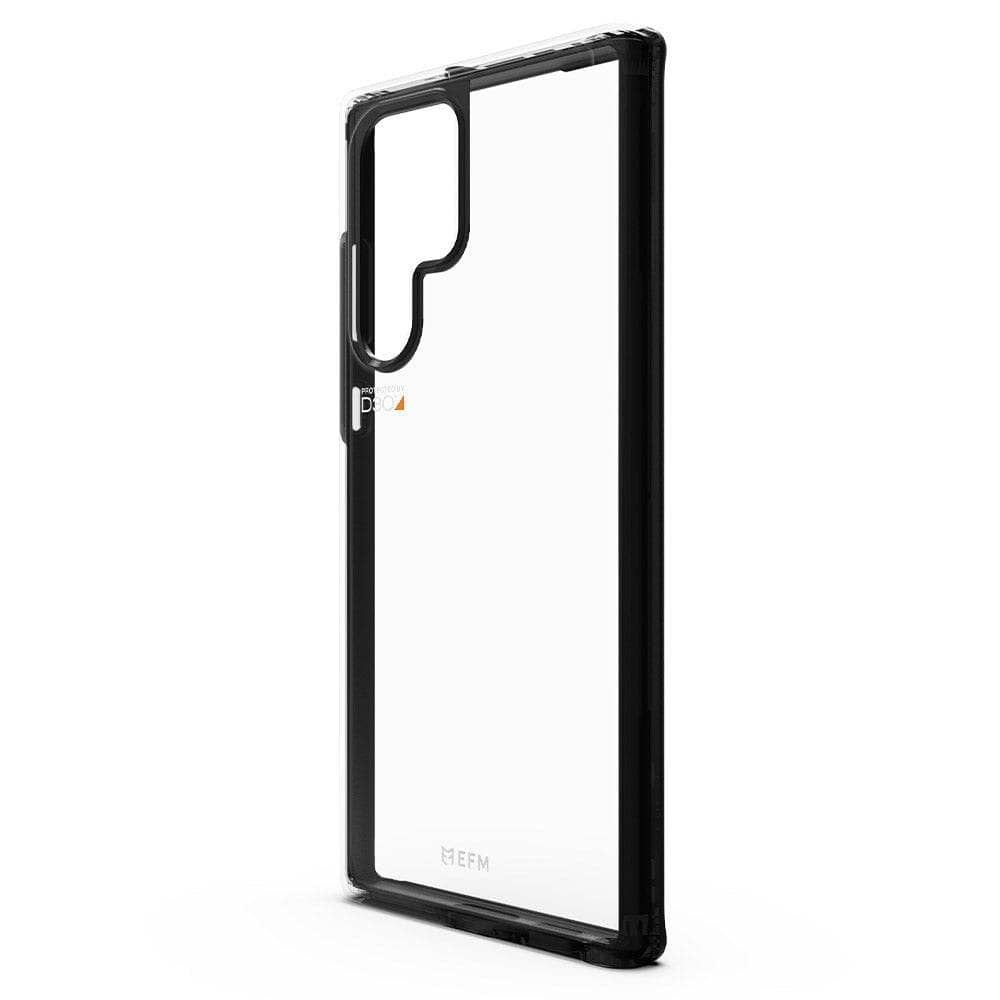 EFM Aspen Case Armour with D3O 5G Signal Plus - For Samsung Galaxy S22 Ultra (6.8) - Slate Clear-Cases - Cases-EFM-www.PhoneGuy.com.au