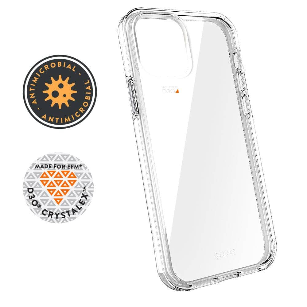 EFM Aspen Case Armour with D3O Crystalex - For iPhone 12 Pro Max 6.7" - Crystal Clear-Cases - Cases-EFM-www.PhoneGuy.com.au