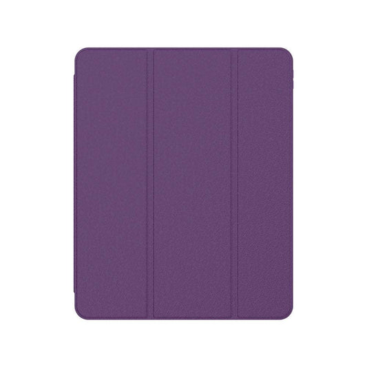 EFM Aspen Folio Case Armour with D3O & ELeather - Suits iPad 10.2 - Purple-Cases - Wallets & Folios-EFM-www.PhoneGuy.com.au