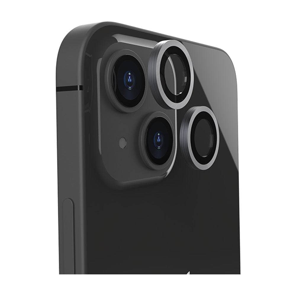 EFM Camera Lens Armour - For iPhone 14 (6.1")/iPhone 14 Plus (6.7") Carbon-Screen Guards - Mobile Devices-EFM-www.PhoneGuy.com.au