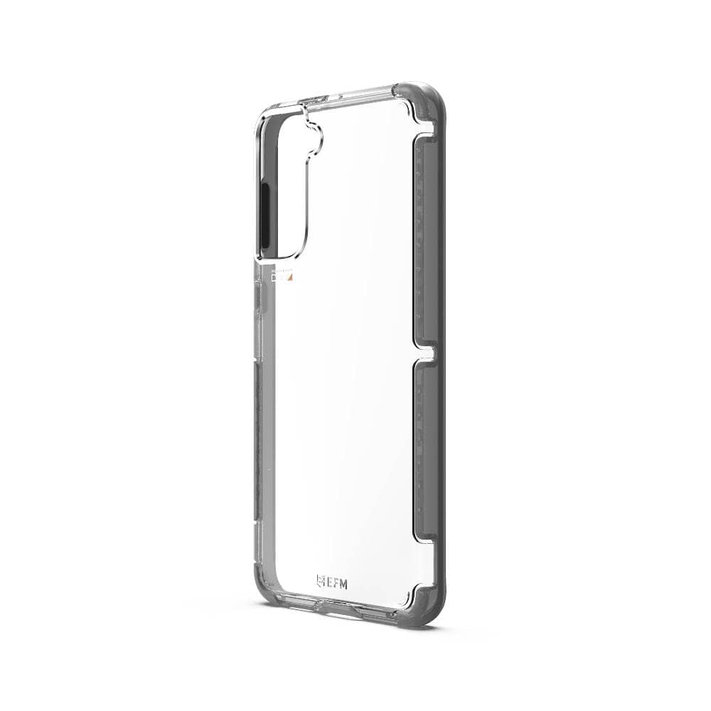 EFM Cayman Case Armour with D3O Crystalex - For Samsung Galaxy S21+ 5G - Smoke Black-Cases - Cases-EFM-www.PhoneGuy.com.au