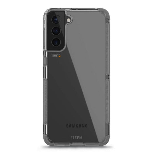 EFM Cayman Case Armour with D3O Crystalex - For Samsung Galaxy S21+ 5G - Smoke Black-Cases - Cases-EFM-www.PhoneGuy.com.au