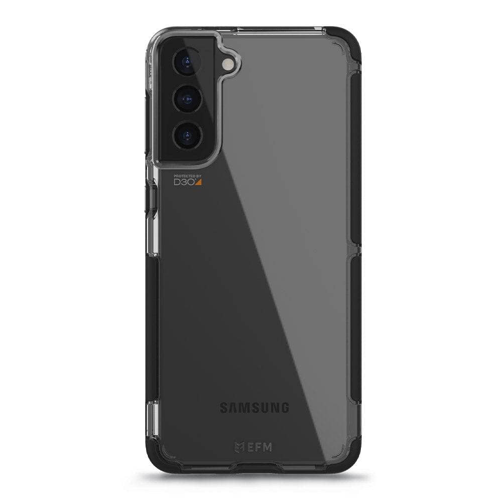 EFM Cayman Case Armour with D3O Signal Plus - For Samsung Galaxy S21 5G - Black/Space Grey-Cases - Cases-EFM-www.PhoneGuy.com.au