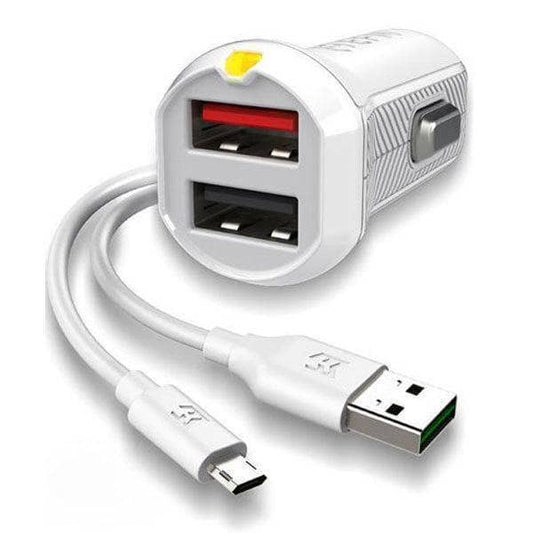 EFM Micro USB 3.4 amp Dual USB Car Charger-Car Charger-EFM-www.PhoneGuy.com.au