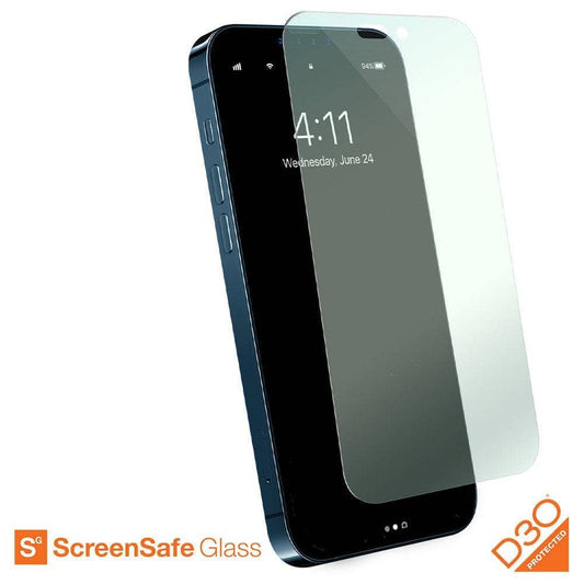 EFM ScreenSafe Glass Screen Armour with D3O - For iPhone 14 Pro (6.1")-Screen Guards - Mobile Devices-EFM-www.PhoneGuy.com.au
