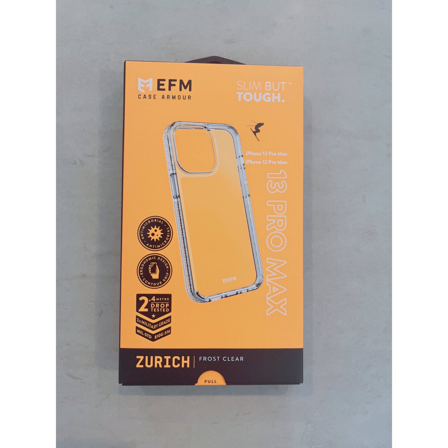 EFM Zurich Case Amour iPhone 13 Pro Max Airpocket Shockproof-Phone Case-EFM-www.PhoneGuy.com.au