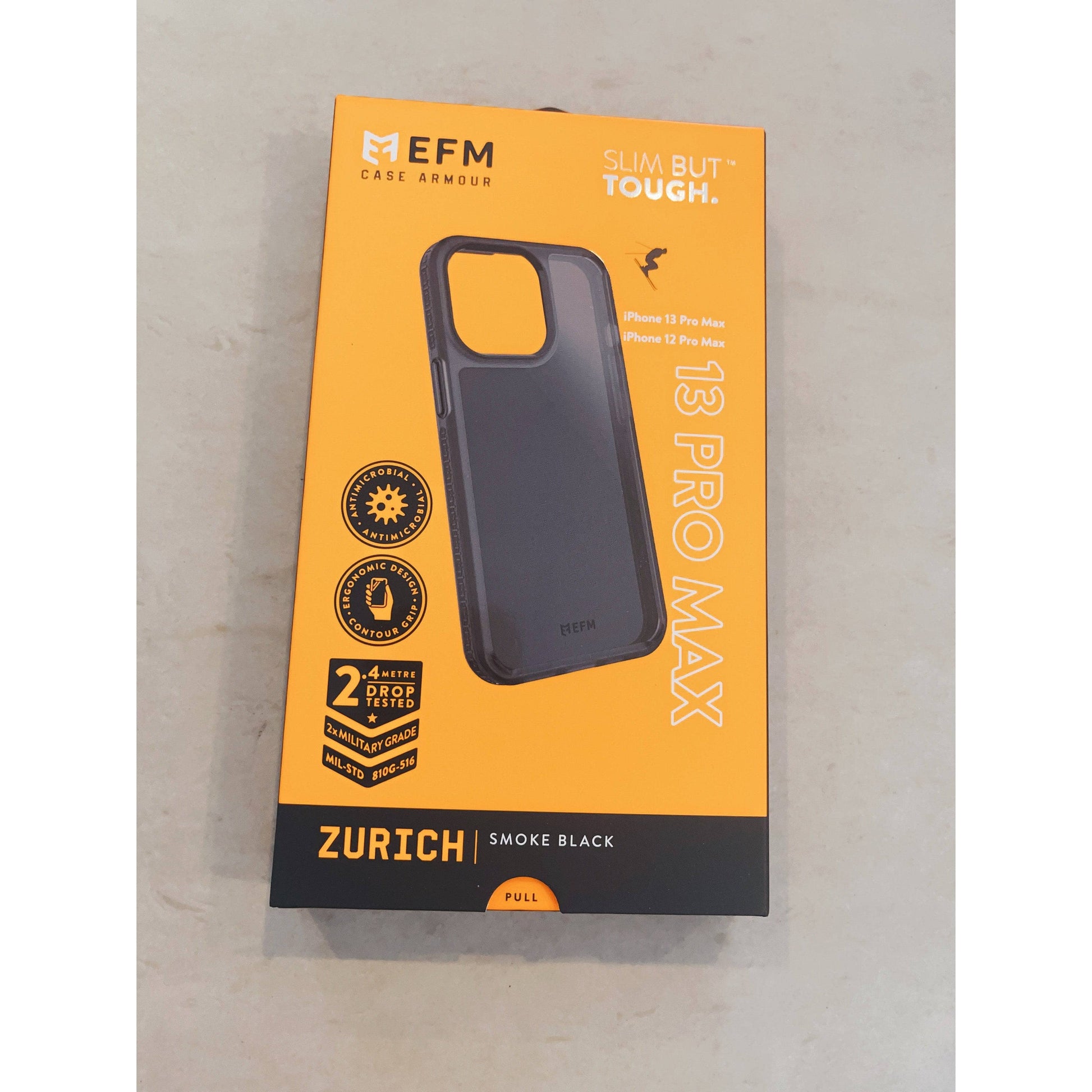 EFM Zurich Case Amour iPhone 13 Pro Max Airpocket Shockproof-Phone Case-EFM-www.PhoneGuy.com.au